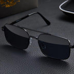 Aviator Sunglasses Men's Mesh Red