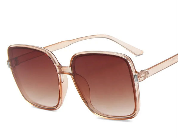 Sunglasses Big Square Sunglasses Rice Nail Sunglasses